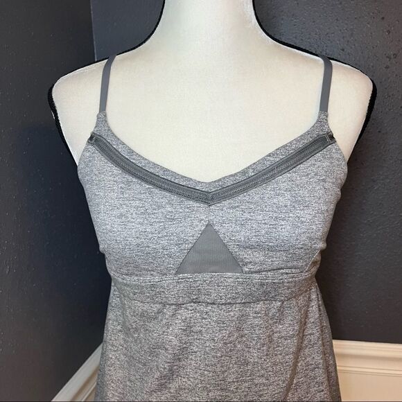 Lululemon Just Breathe Heathered Slate Tank Top - Picture 6 of 13